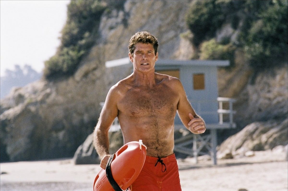 Fotó: Hasselhoff 60 évesen is fölvette a Baywatch-ruhát