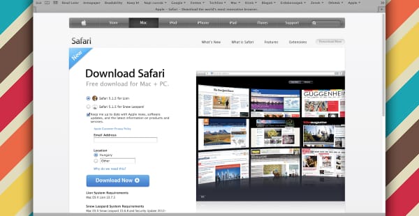 Frissült a Safari, itt az 5.1.5-ös verzió!