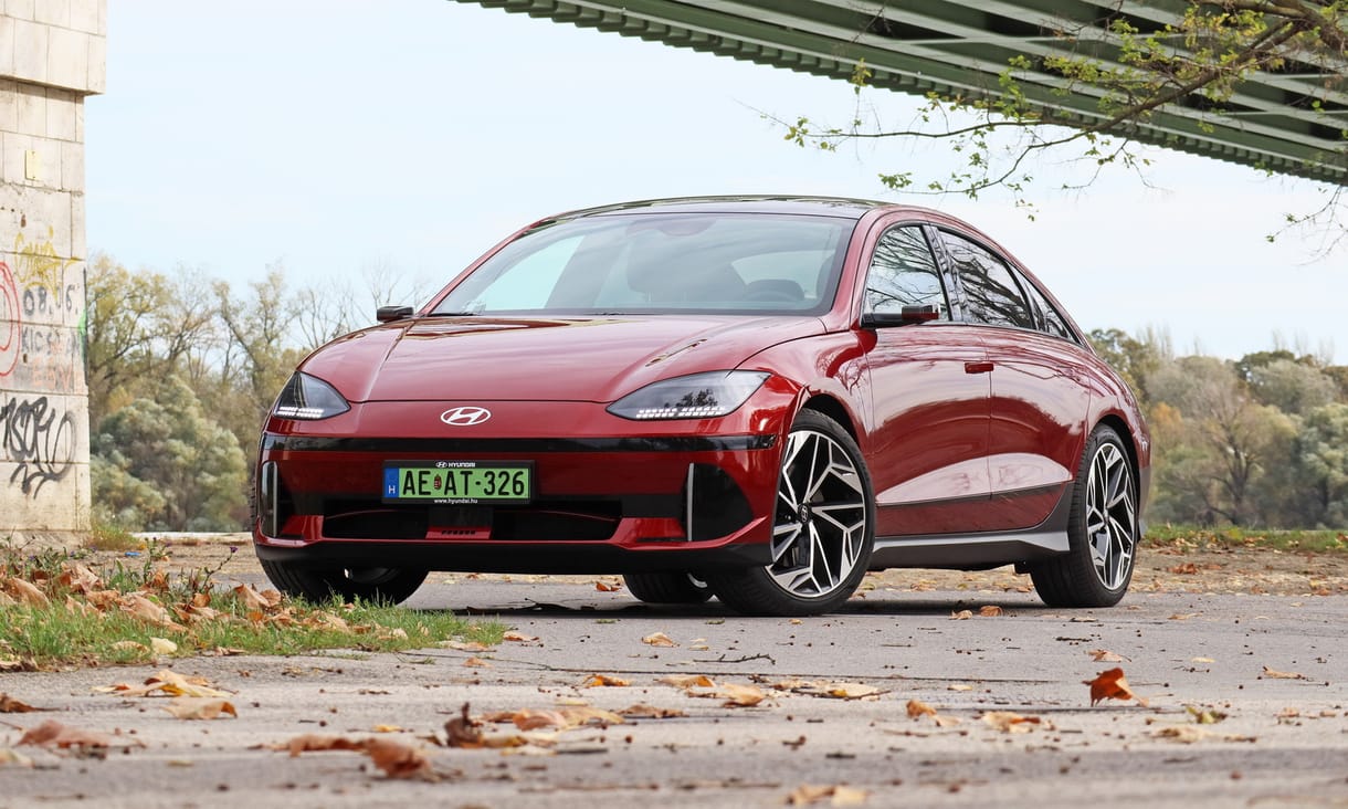 Tekintetet vonz, stílust teremt, levegőt hasít: teszten a Hyundai Ioniq 6 villanyautó