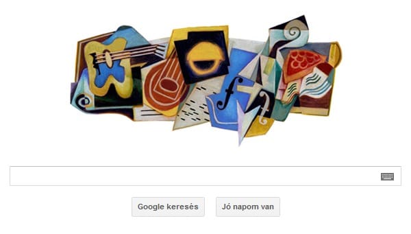 Kubista lett egy napra a Google 