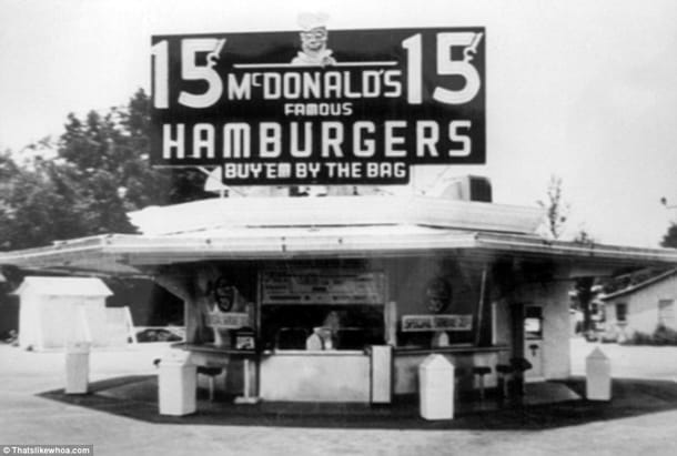Ilyen volt az első McDonald's a világon
