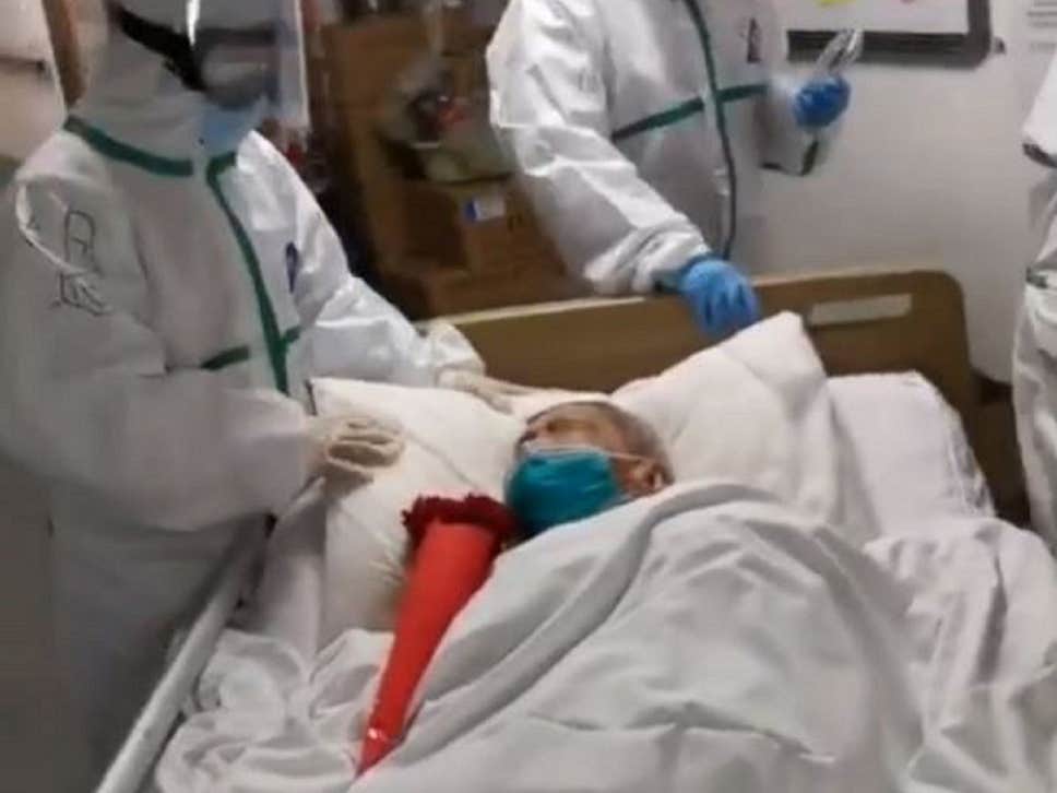 Egy 103 éves nő legyőzte a koronavírust
