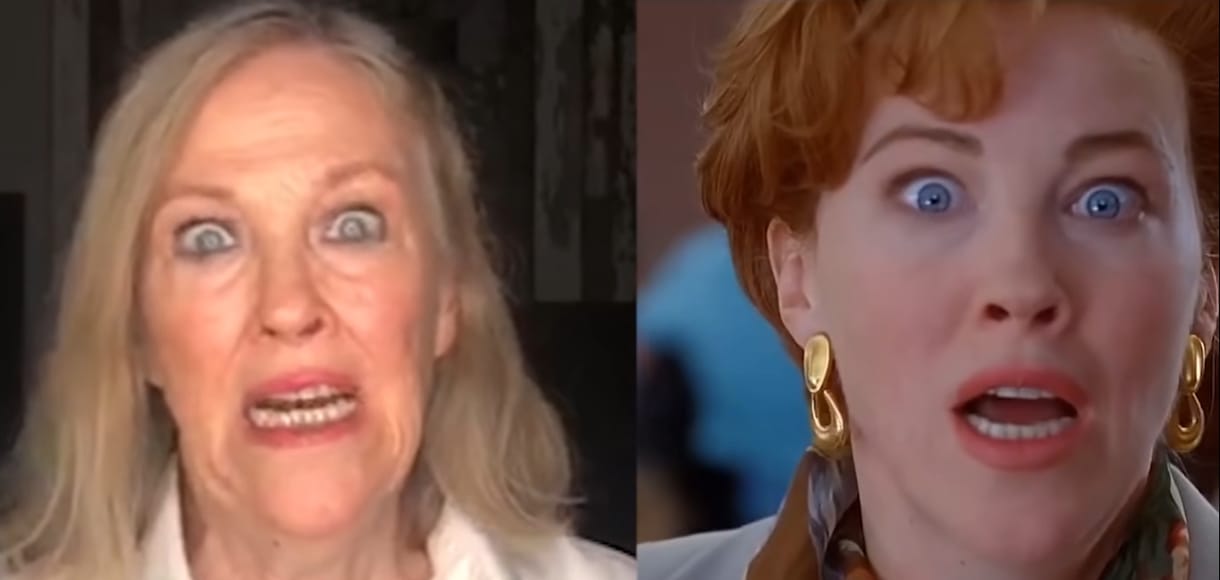Catherine O'Hara újraalkotta a Reszkessetek betörők! ájulós jelenetét
