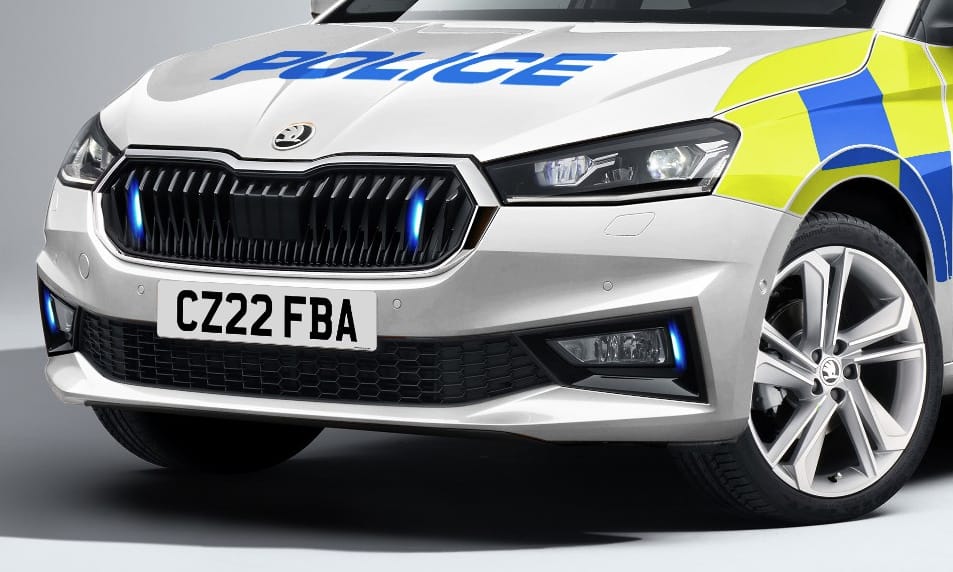 Rendőrautó lett az új Skoda Fabiából