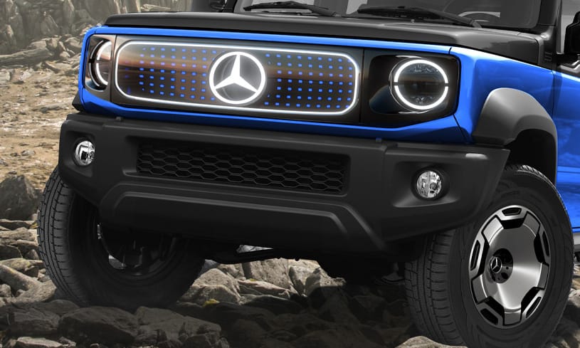 Összement a mosásban: így festhet a vadonatúj mini Mercedes g-osztály