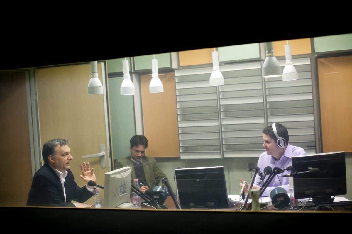 Orbán a rádióban üzent a hajléktalanoknak