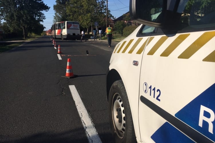Busz gázolt halálra egy idős asszonyt Rácalmáson