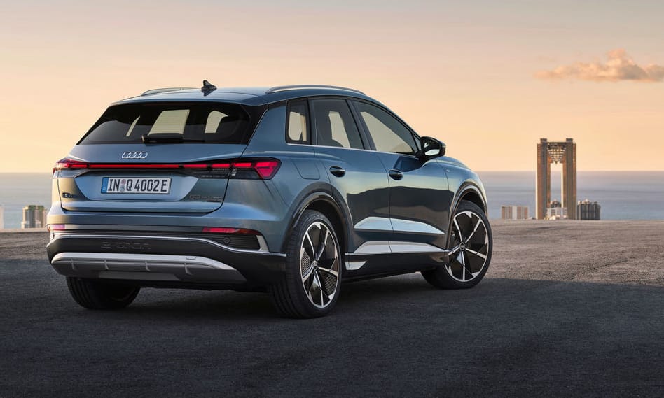 Fontos frissítést kapott az Audi kompakt villanyautója
