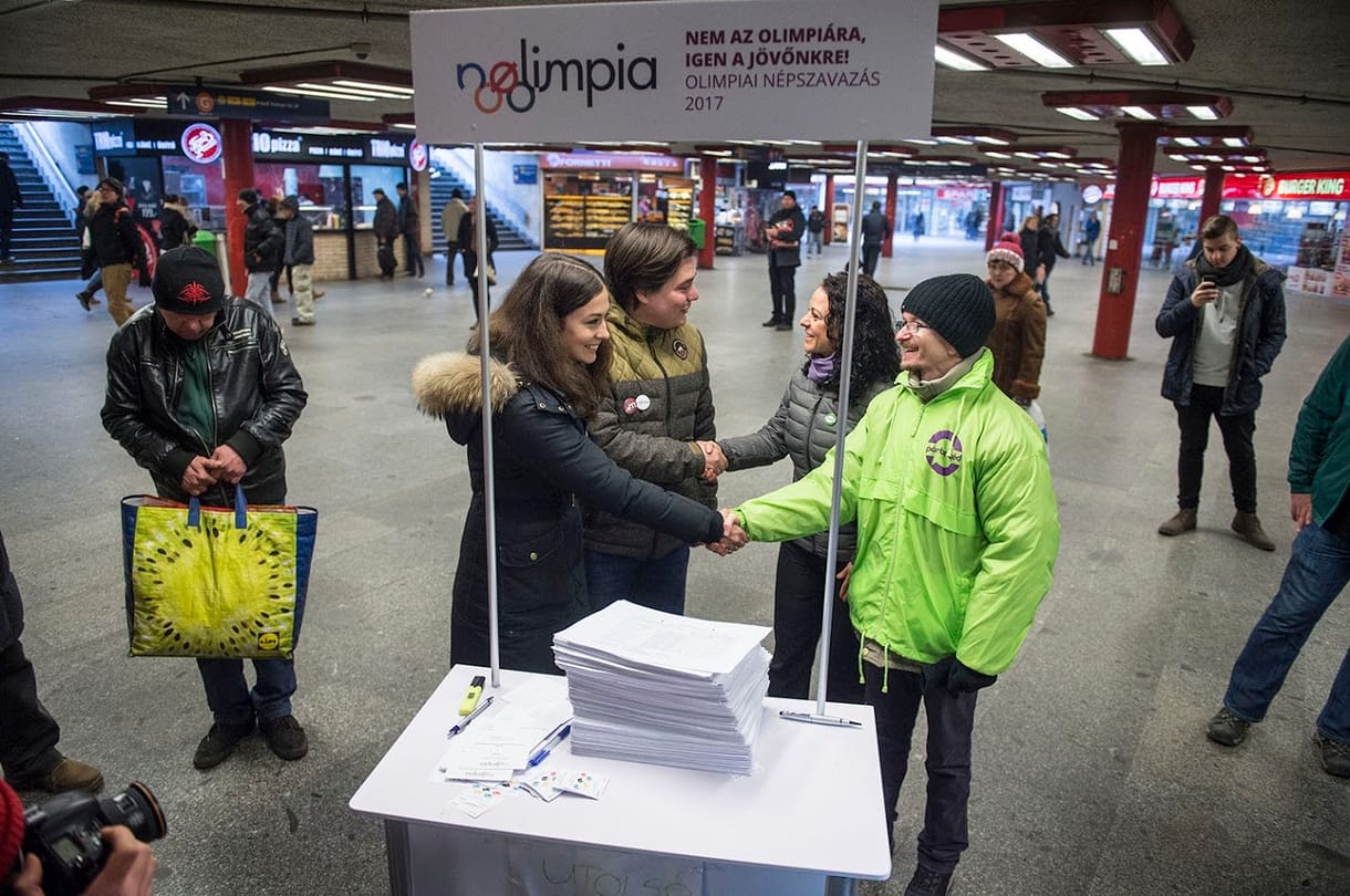 Az ellenzék győzelemként értékeli az olimpiai pályázat visszavonását