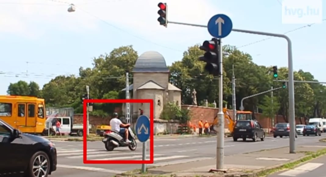 Ezt a piros lámpát szinte minden autós benézi Budapesten – videó