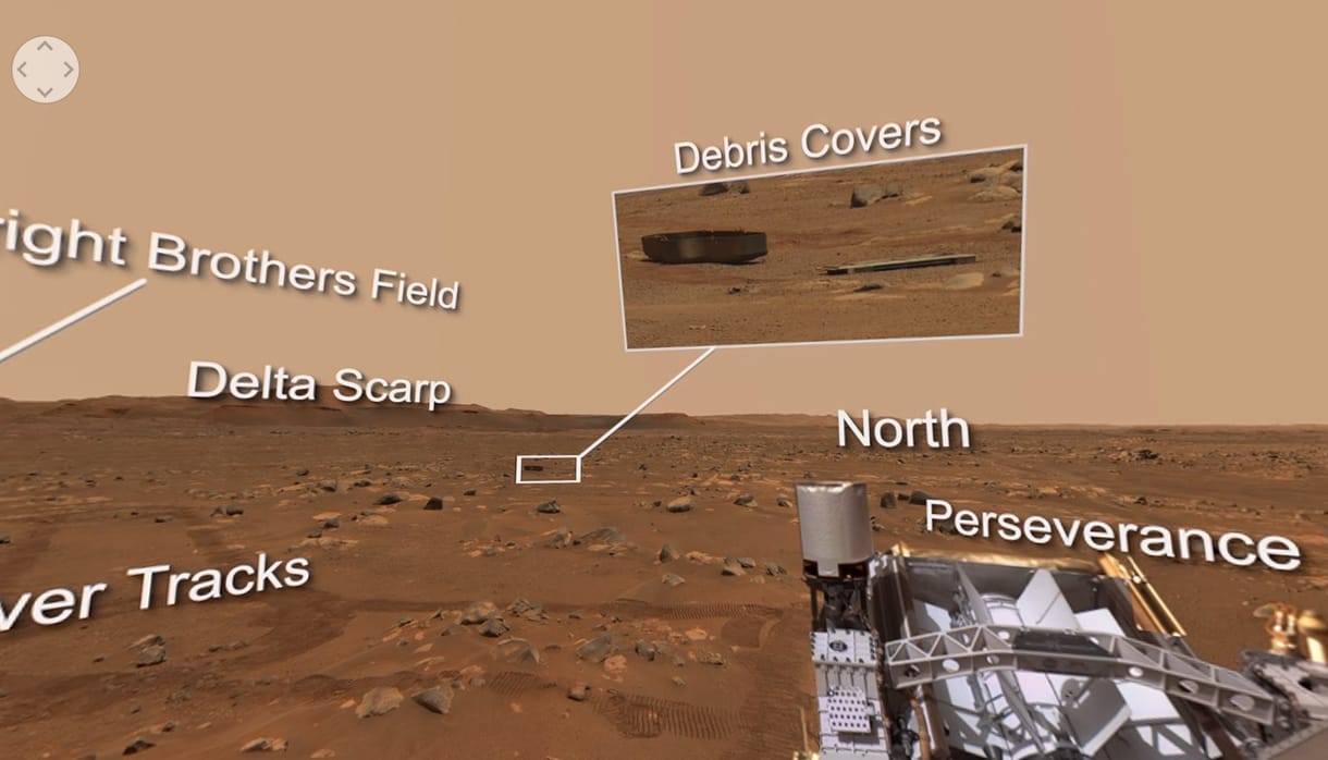 Nézzen rá: 360 fokos videót készített a NASA a Marsról, a hangokat is hallani