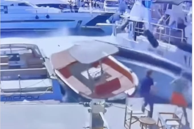 Monacóban már a Forma-1 futam előtt is volt egy látványos baleset