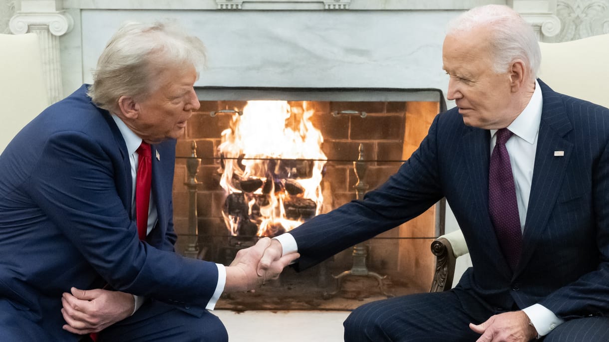Biden visszatért, és leszedte a keresztvizet Trumpról