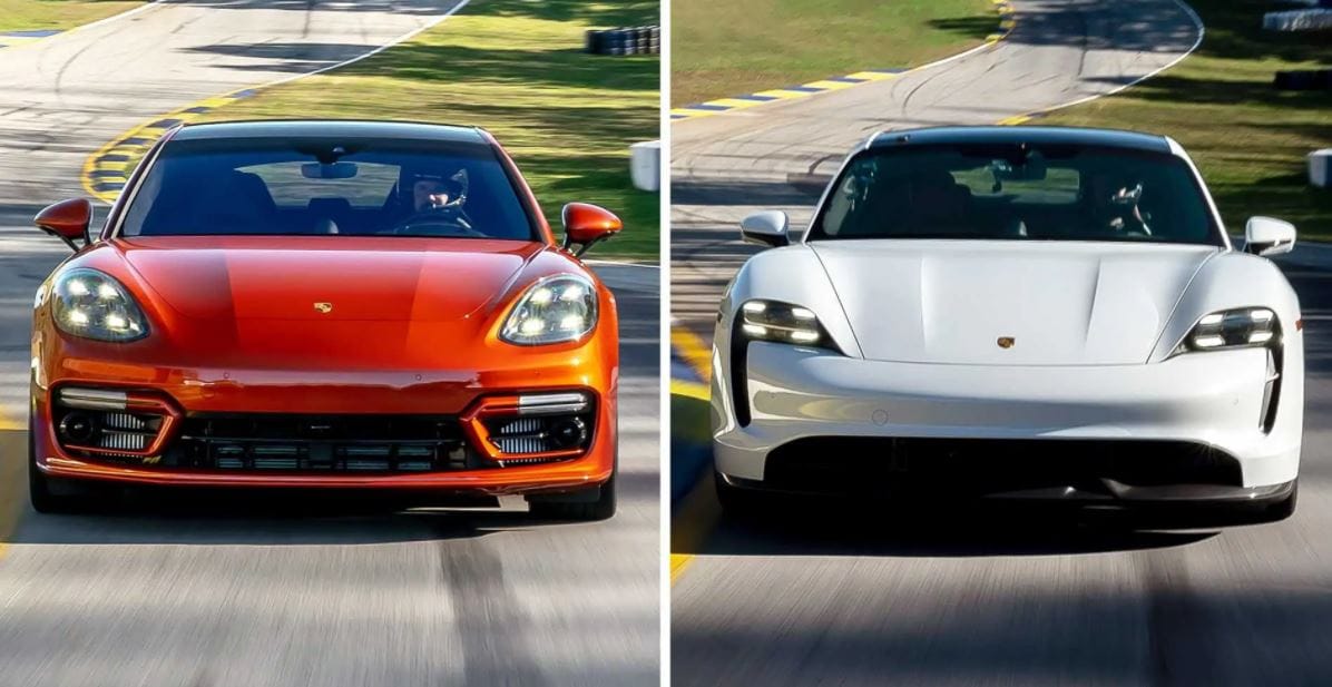 Versenypályán egyelőre veri az elektromos Taycant a benzines Panamera