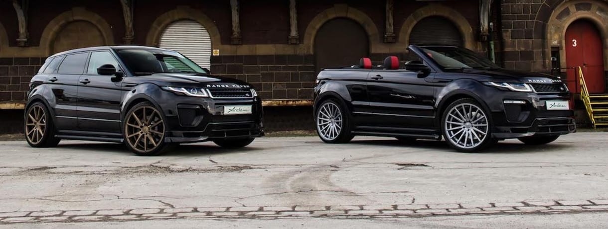 Lehet vitatni egy kabrió SUV értelmét, de ez a tuningolt Range Rover Evoque nagyon kívánatos