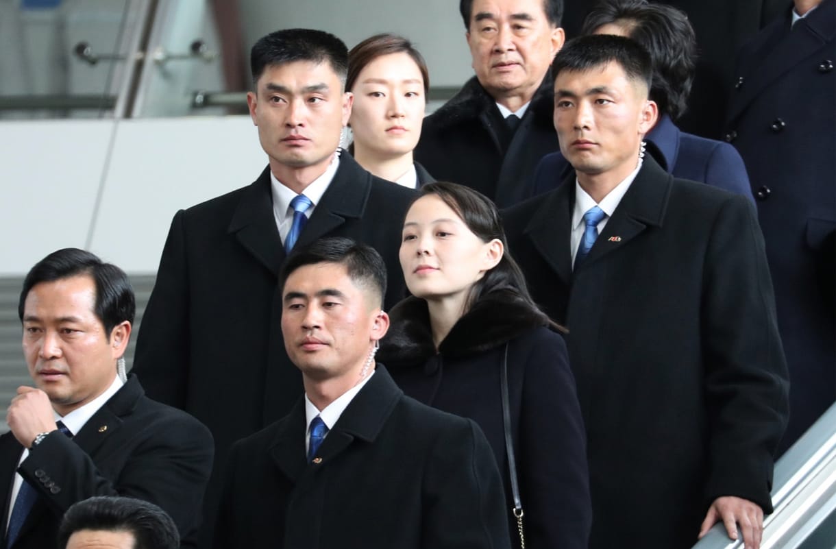 Megérkezett Kim Dzsong Un húga az olimpiára