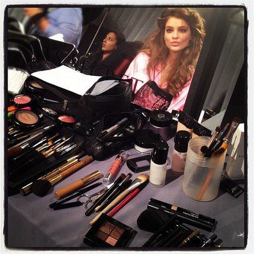 Palvin Barbara a Victoria's Secret bemutatója előtt