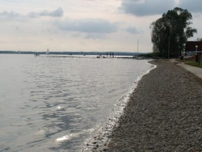 Edzés közben felborult egy katamarán a Balatonon - videó
