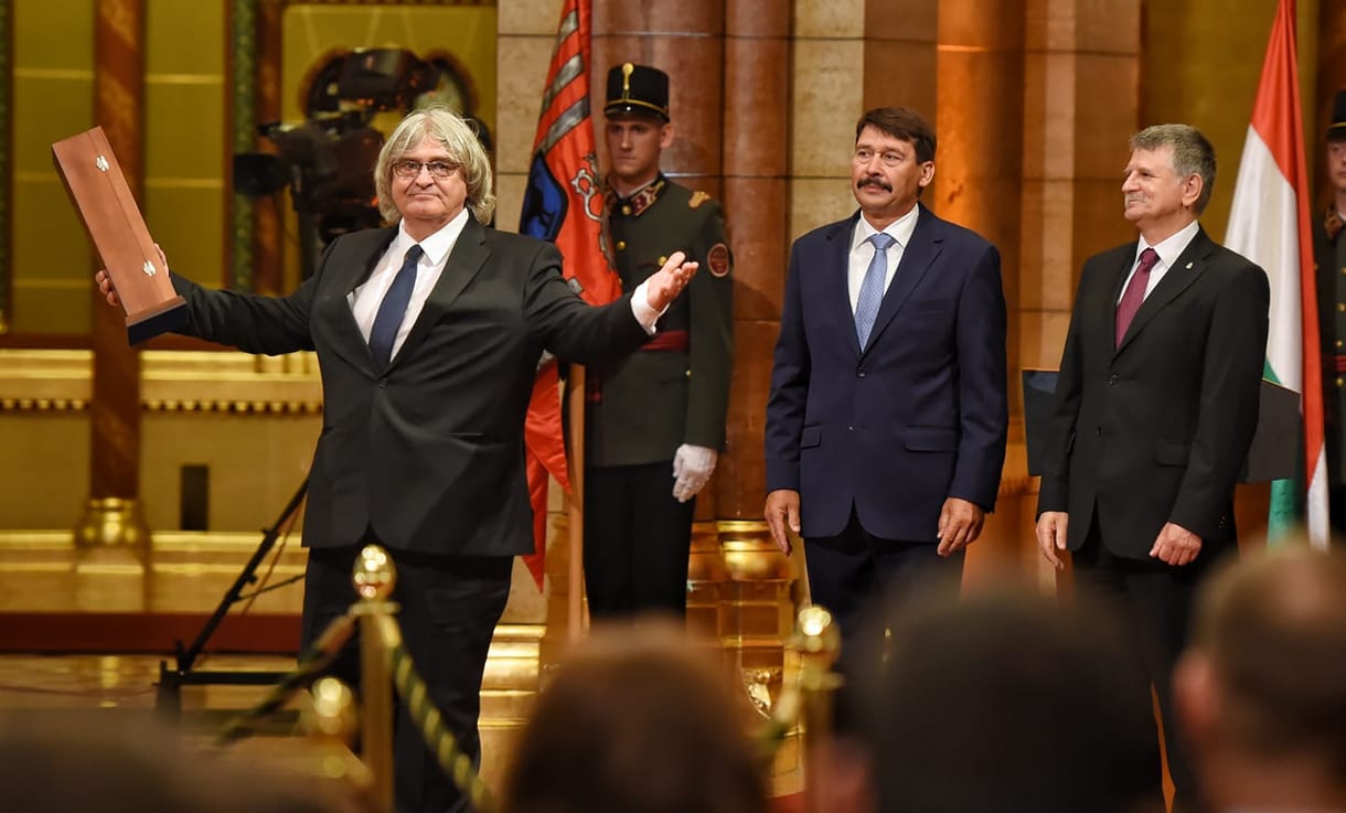 Megcsúszva bár, de átadták a Kossuth-díjakat Dörner Györgyéknek