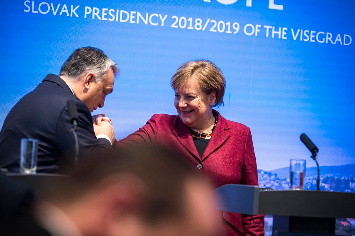 Merkel máris visszadobta Orbán javaslatát Salviniékről