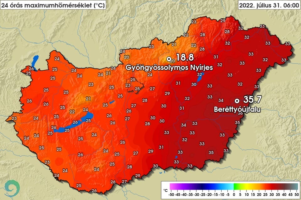 Meteorológiai Szolgálat: Az egyik szemünk sír, a másik nevet