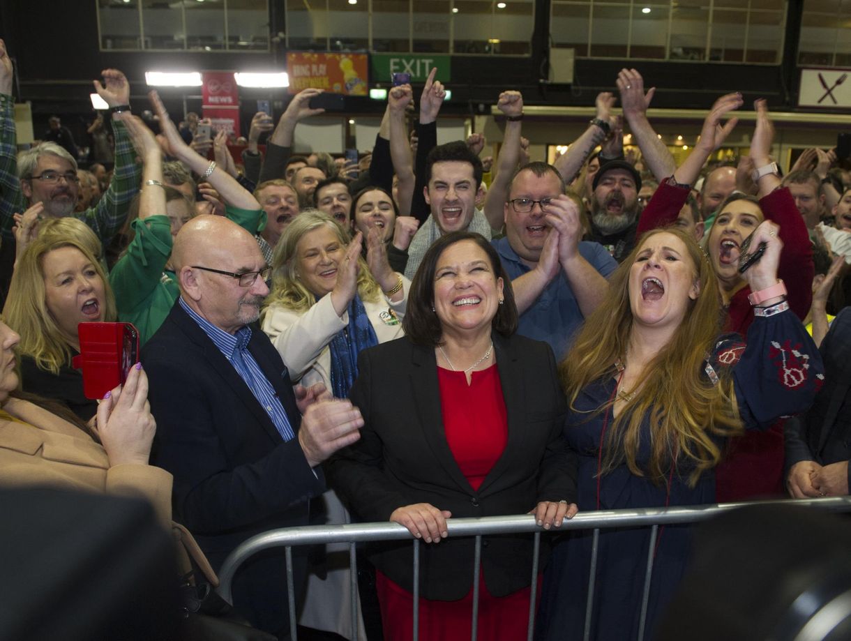 A Sinn Féin kaphatta a legtöbb szavazatot az írországi választáson