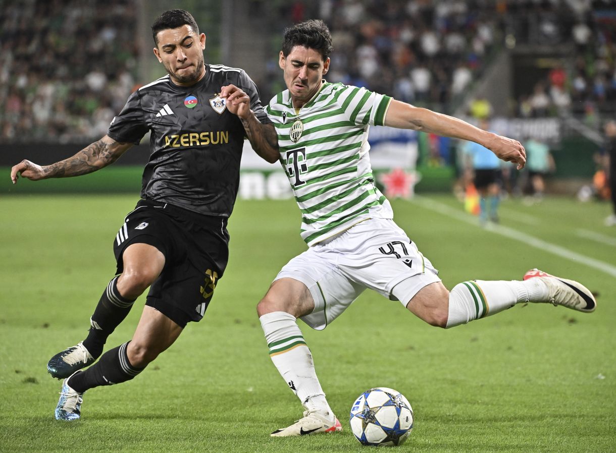 Távolabb került a Fradi a BL-főtáblától: hazai pályán 3-1-re kikapott az azeri Qarabagtól
