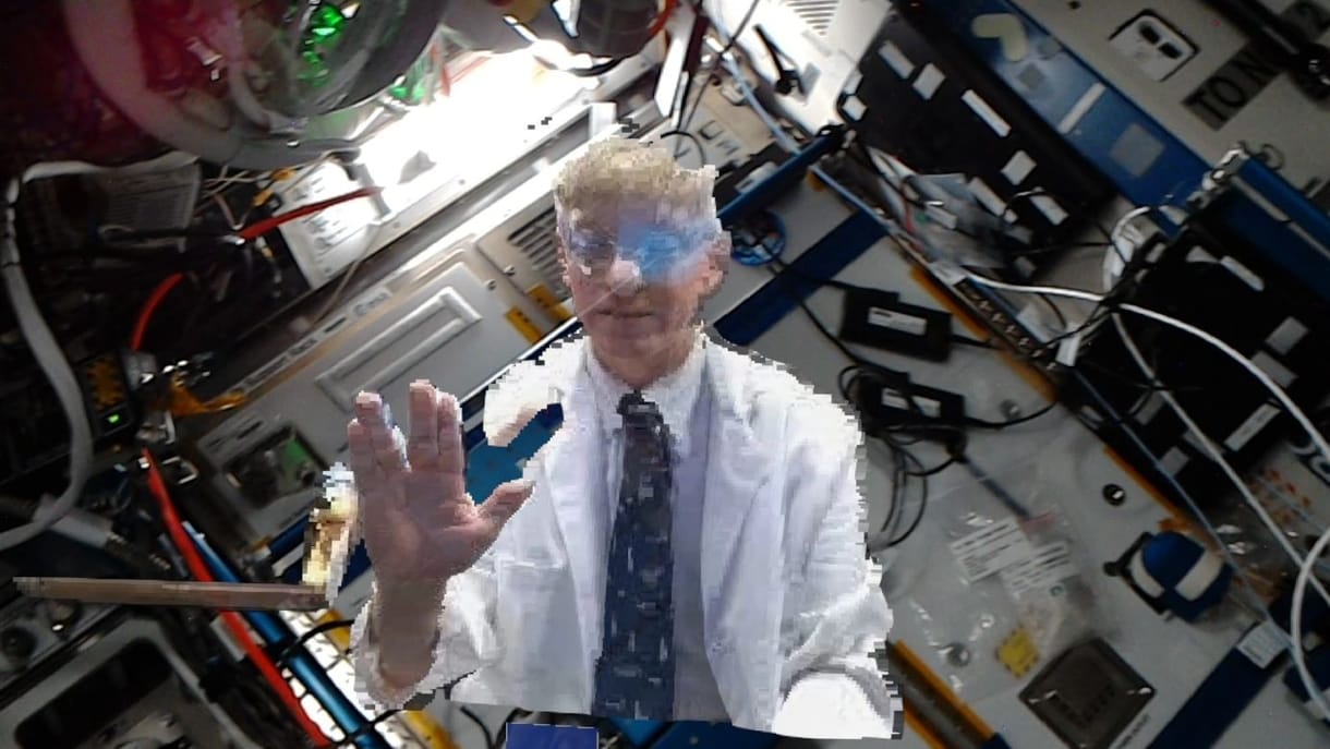 Beköszöntek a hologramorvosok a Nemzetközi Űrállomásra, soha korábban nem történt ilyen