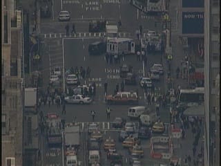 Bombagyanús autó miatt lezárták a Times Square-t