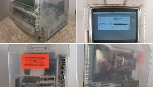 4 MB RAM, 8 MHz-es processzor: előkerült az Apple Macintosh Classic átlátszó prototípusa