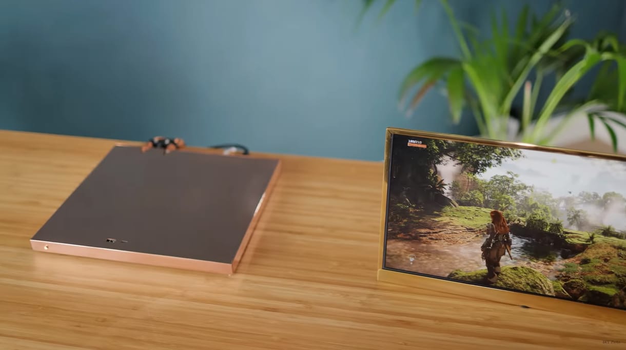 Ha ezt a Sonynál meglátják: egy youtuber megépítette a PlayStation 5-öt, de sokkal vékonyabban