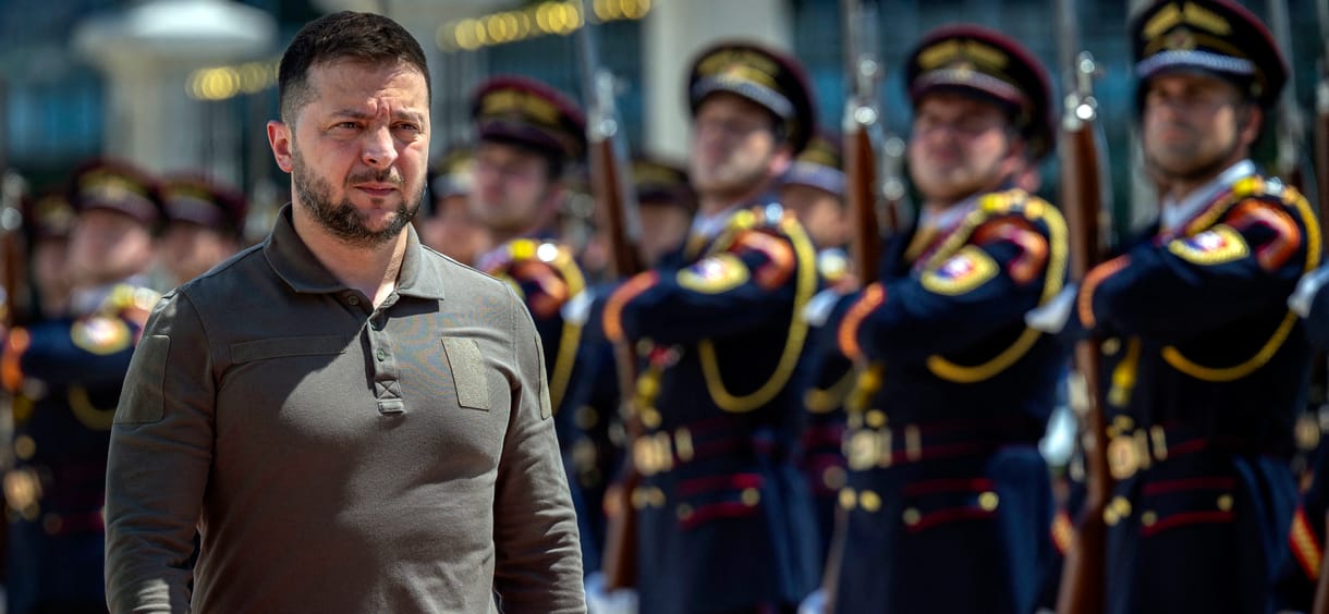 Zelenszkij szerint politikai úton is el lehet érni, hogy az oroszok demilitarizálják a Krímet