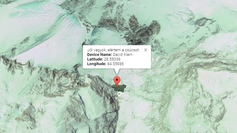 Klein Dávid elérte a 8156 méteres csúcsot - oxigénpalack nélkül