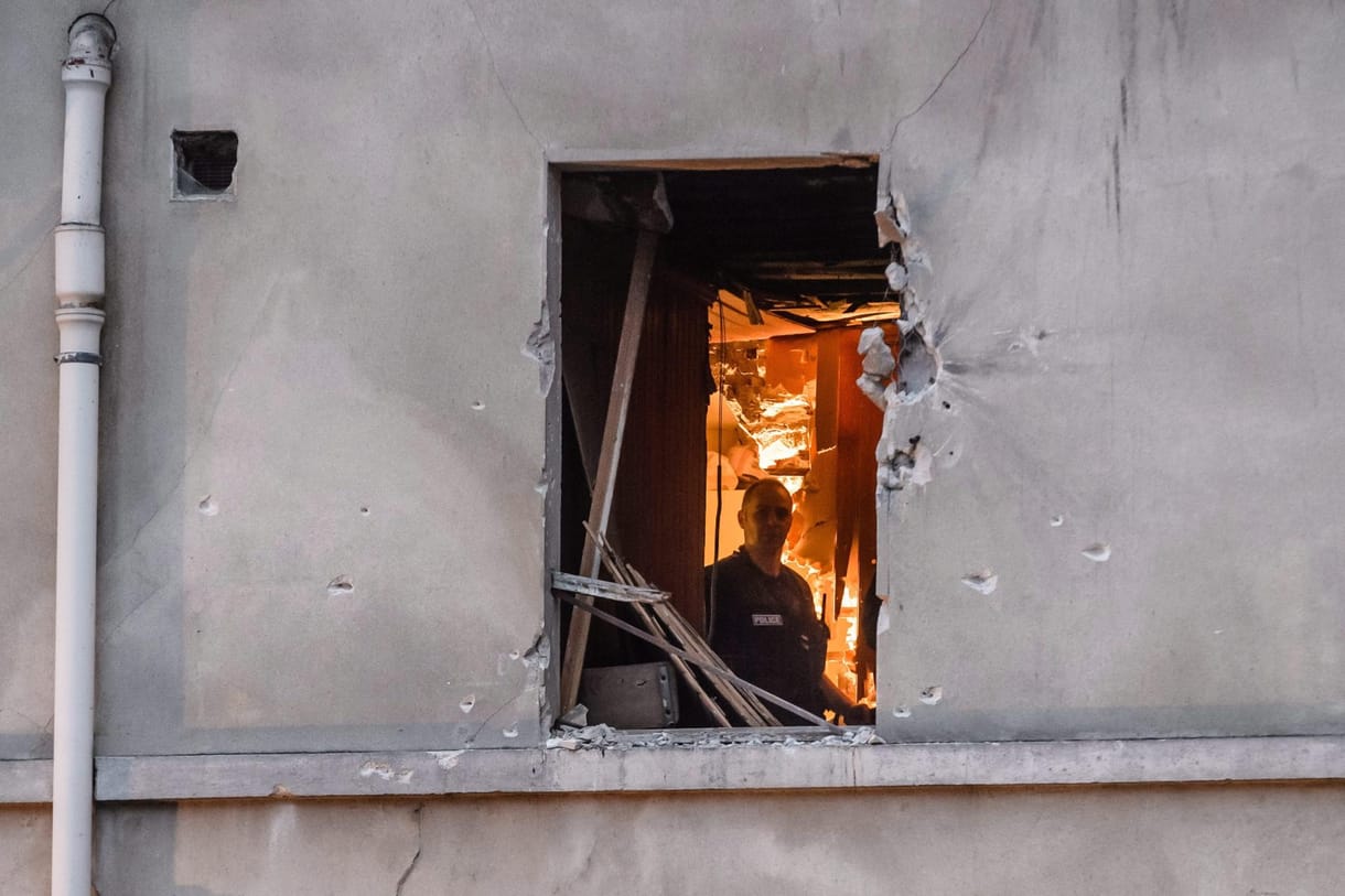 Fotók: Csak háborús romok maradtak a főterrorista búvóhelyéből