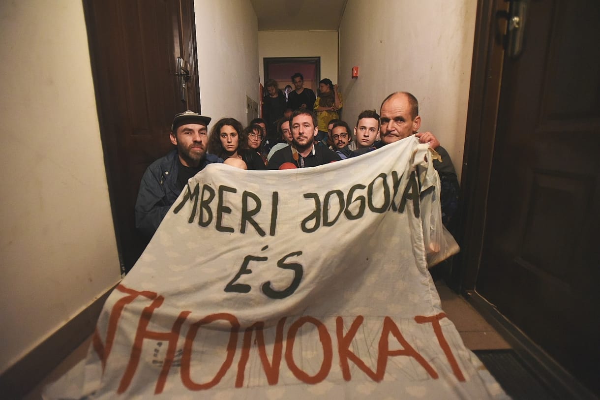 Aktivisták akadályoznának meg egy újabb kilakoltatást