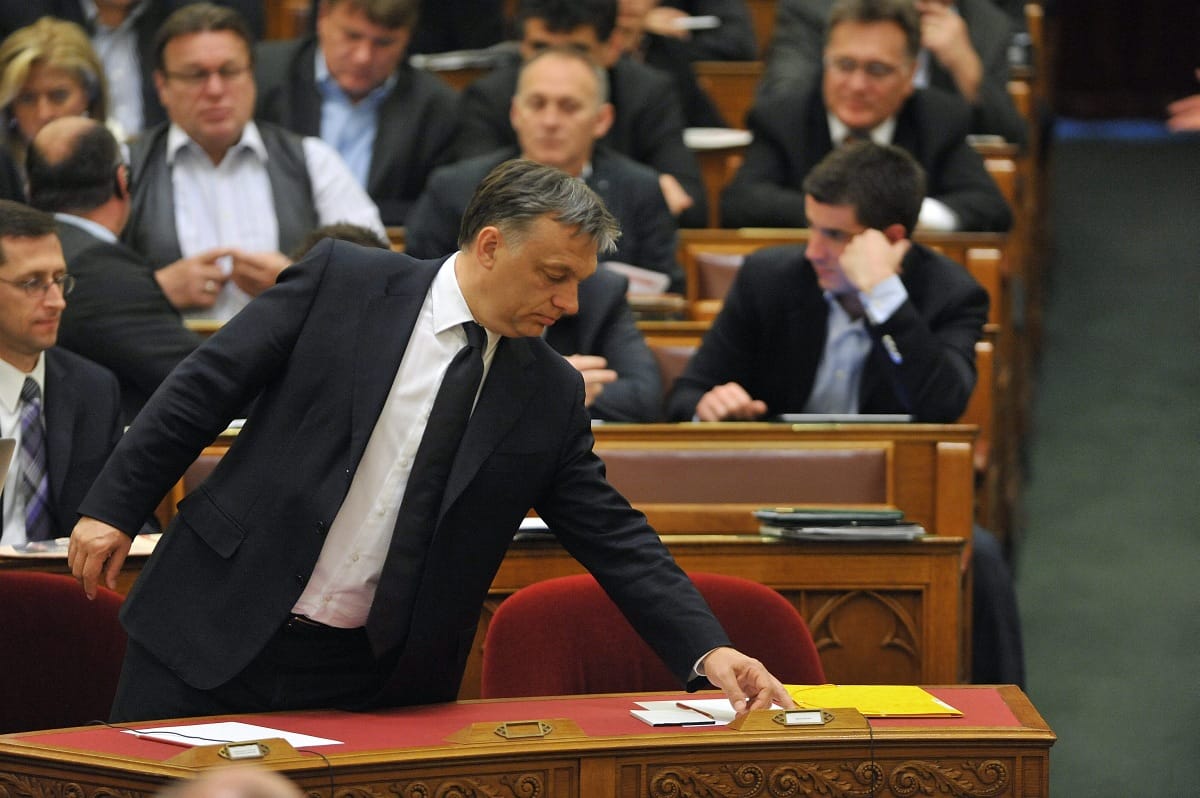 Orbán Viktor csütörtökön felszólalhat a parlamentben