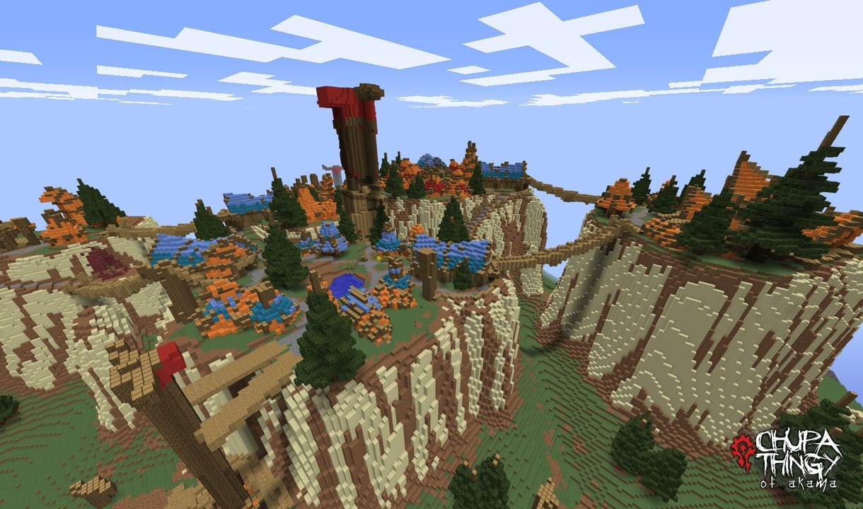 Döbbenet: a World of Warcraft világa a Minecraftban újraálmodva