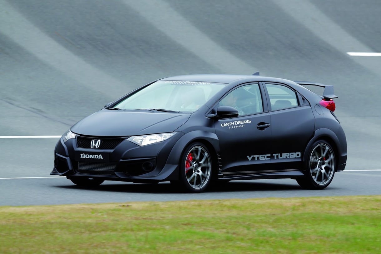 Hivatalos fotókon a Honda Civic Type R prototípusa