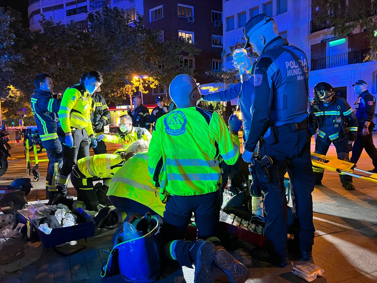 Flambírozni kezdett a pincér, ketten meghaltak egy madridi étteremtűzben