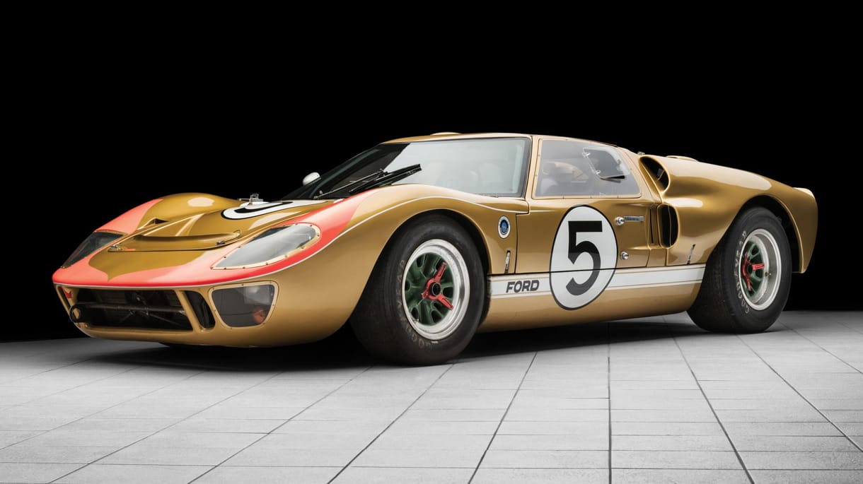 3,3 milliárd forintért mehet el a Le Mans-i aranykor egyik legfontosabb Ford GT40-ese