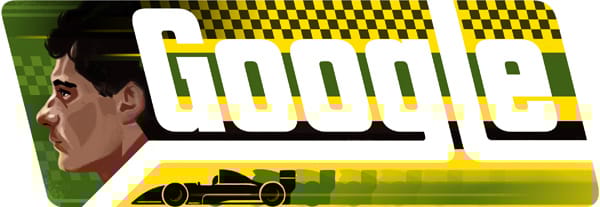 Most lenne 54 éves Ayrton Senna, ő lesz holnap a Google logójában
