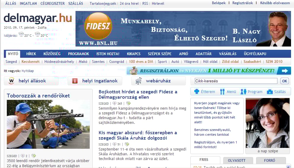A Fidesz bojkottálja a Délmagyarországot