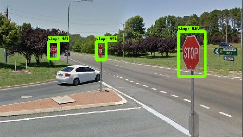 A mesterséges intelligencia felismeri a rossz KRESZ-táblákat a Google Street View-n