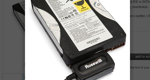 Napi kütyü – IDE/SATA átalakítása USB porthoz