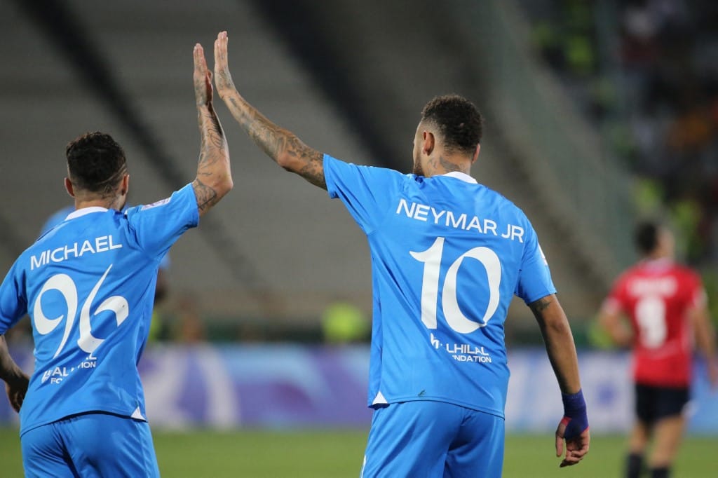 Futballtörténelmet írt Neymar szaúdi csapata