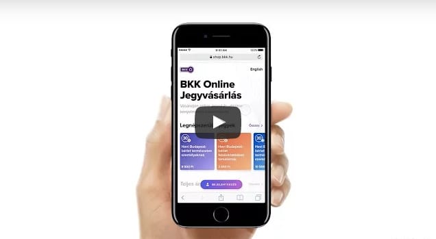Na, valahogy így kellett volna már eleve kinéznie a BKK online shopjának