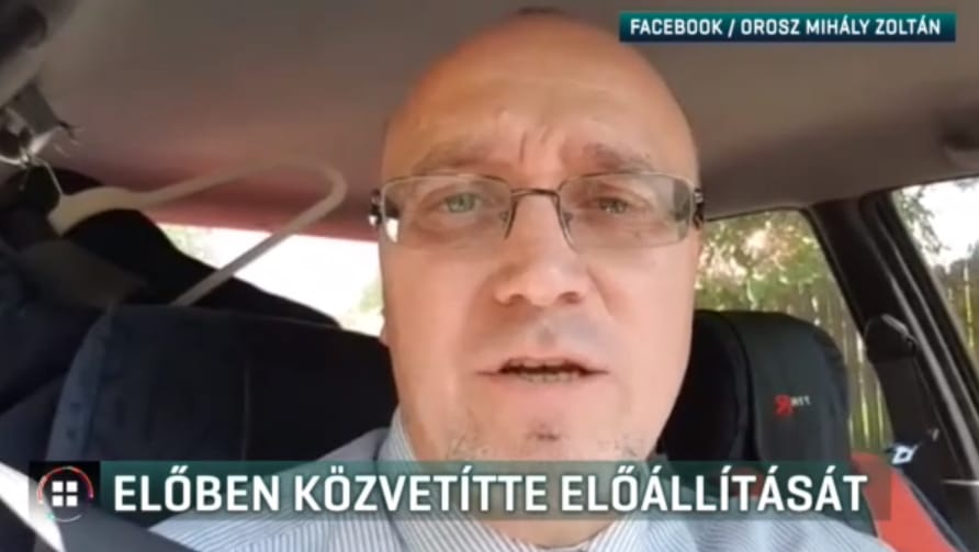 Élőben közvetítette előállítását a volt érpataki polgármester