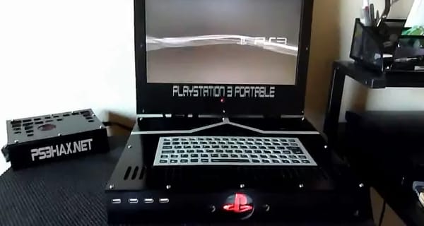 A nap videója – hordozható, vízhűtéses, Playstation 3 laptop
