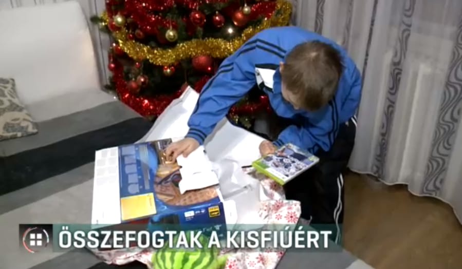 Internetezők fogtak össze egy szegény miskolci kisfiúért