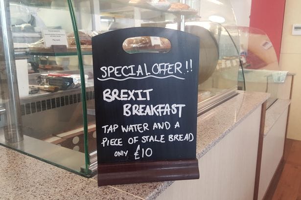  Brexit-menü reggelire